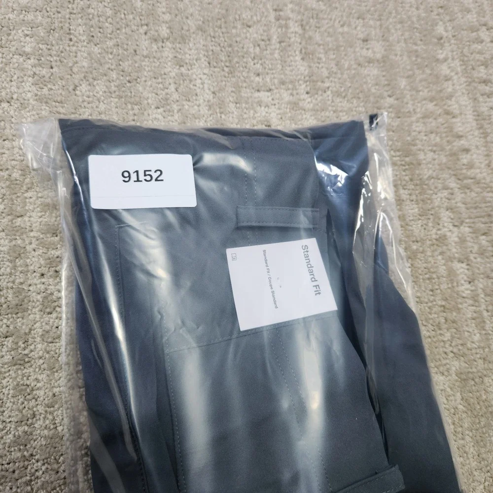 Nike Golf Pants Men 36x30 Flex Standard Fit Gray Elastic Waist Chino NEW